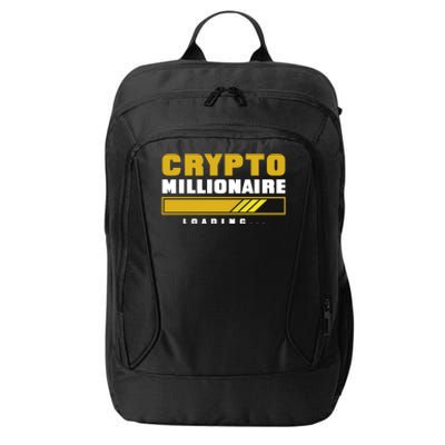 Crypto Millionaire Loading City Backpack