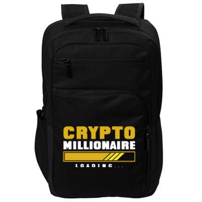 Crypto Millionaire Loading Impact Tech Backpack