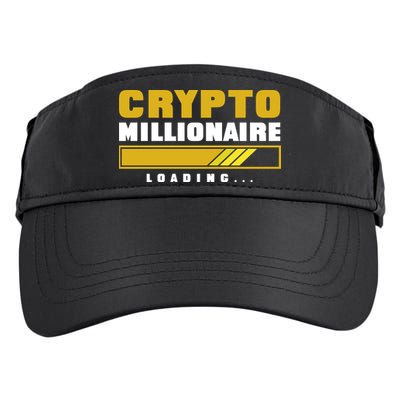 Crypto Millionaire Loading Adult Drive Performance Visor