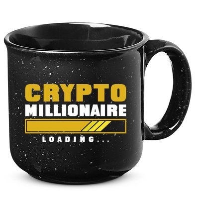 Crypto Millionaire Loading 15oz Campfire Ceramic Mug