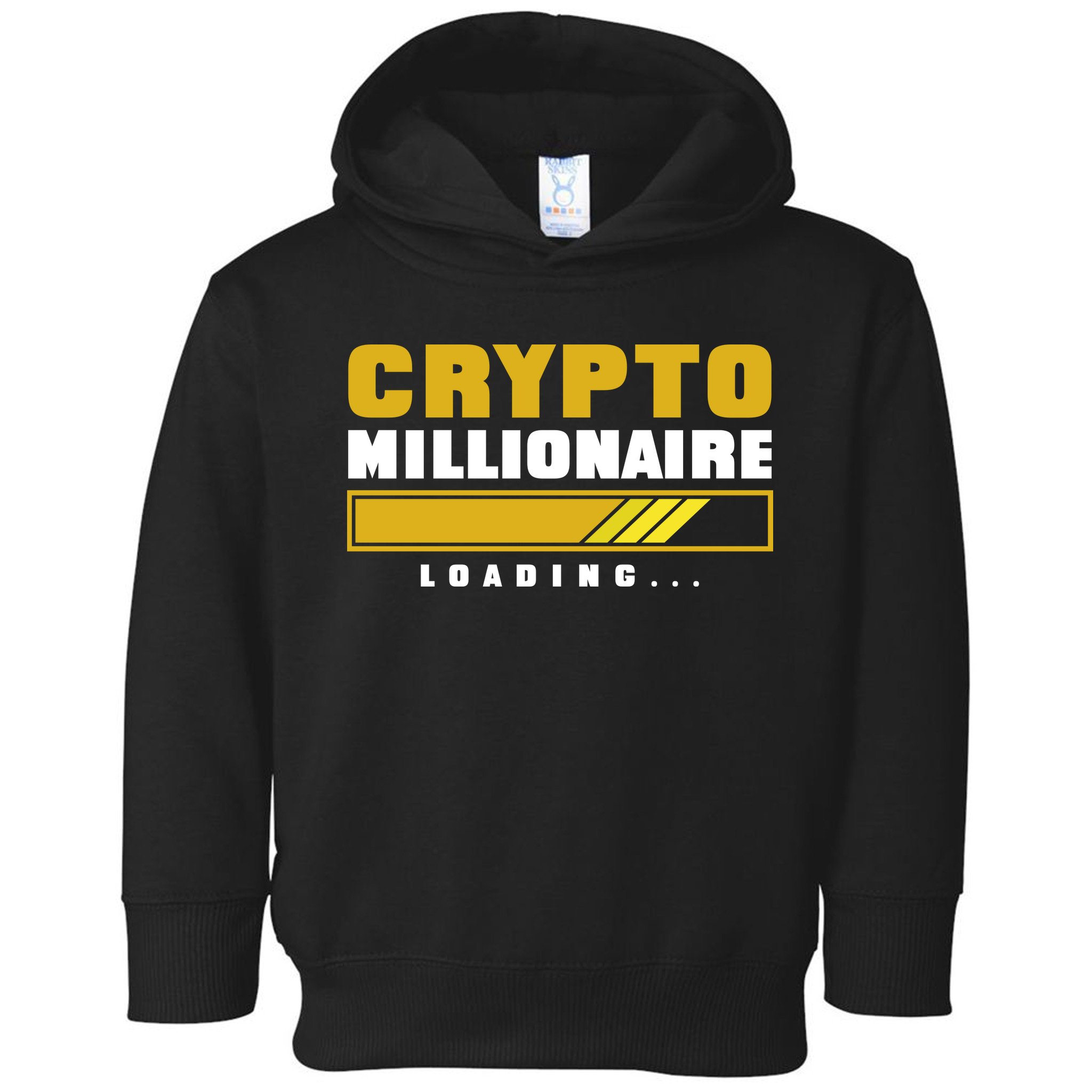 Crypto Millionaire Loading Toddler Hoodie