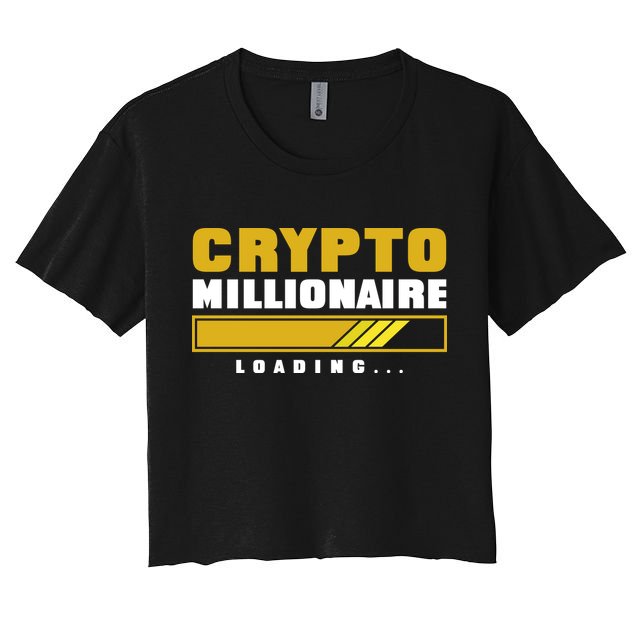 Crypto Millionaire Loading Crop Top