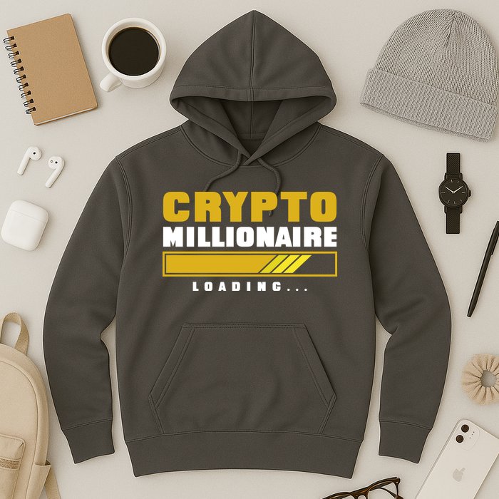 Crypto Millionaire Loading Hoodie