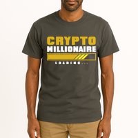 Crypto Millionaire Loading Tall T-Shirt