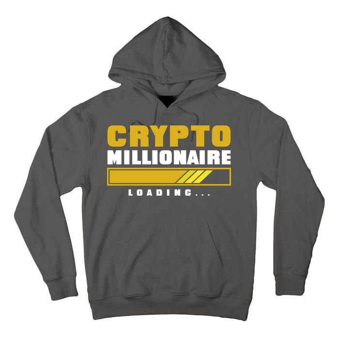 Crypto Millionaire Loading Tall Hoodie