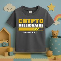 Crypto Millionaire Loading Toddler T-Shirt