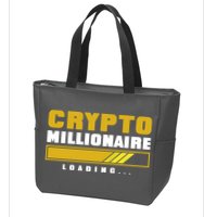 Crypto Millionaire Loading Zip Tote Bag