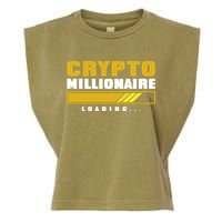 Crypto Millionaire Loading Garment-Dyed Women's Muscle Tee