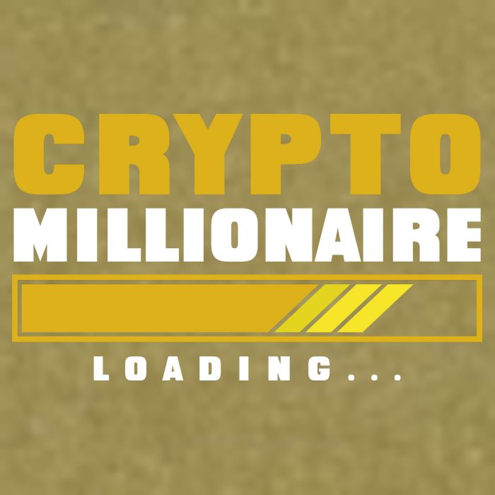 Crypto Millionaire Loading Garment-Dyed Women's Muscle Tee