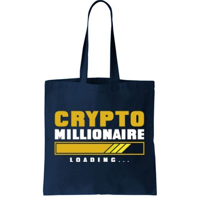 Crypto Millionaire Loading Tote Bag