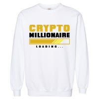 Crypto Millionaire Loading Garment-Dyed Sweatshirt