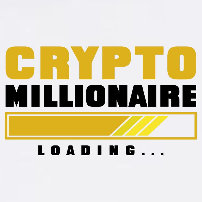 Crypto Millionaire Loading Garment-Dyed Sweatshirt