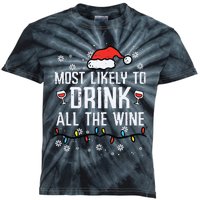 Christmas Most Likely Funny Xmas Family Women Adult Mom Kids Tie-Dye T-Shirt