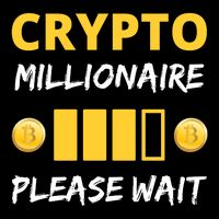 Cryptocurrency Millionaire Loading Please Wait Funny Baby Bodysuit