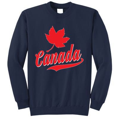 Canadian Maple Leaf Country Canada Tall Sweatshirt