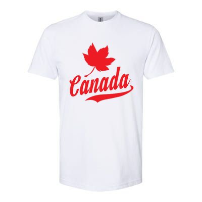 Canadian Maple Leaf Country Canada Softstyle® CVC T-Shirt