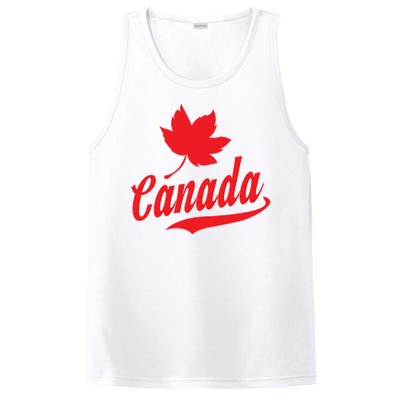 Canadian Maple Leaf Country Canada PosiCharge Competitor Tank