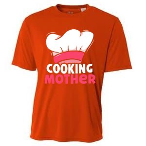 Cooking Mother Lover Hobby Cook Cooks Mom Mommy Mama Cute Gift Cooling Performance Crew T-Shirt