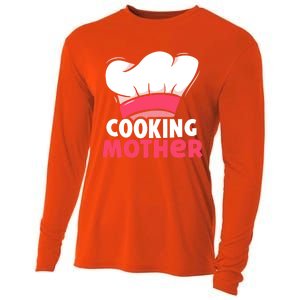 Cooking Mother Lover Hobby Cook Cooks Mom Mommy Mama Cute Gift Cooling Performance Long Sleeve Crew