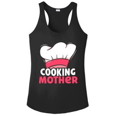 Cooking Mother Lover Hobby Cook Cooks Mom Mommy Mama Cute Gift Ladies PosiCharge Competitor Racerback Tank