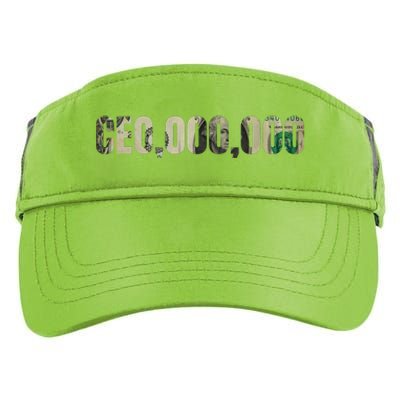 CEO Money Logo Adult Drive Performance Visor