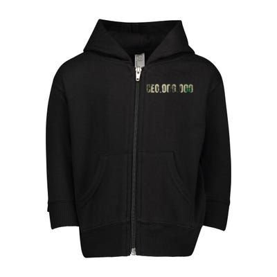 CEO Money Logo Toddler Zip Fleece Hoodie