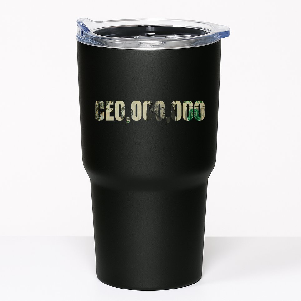 CEO Money Logo Tumbler