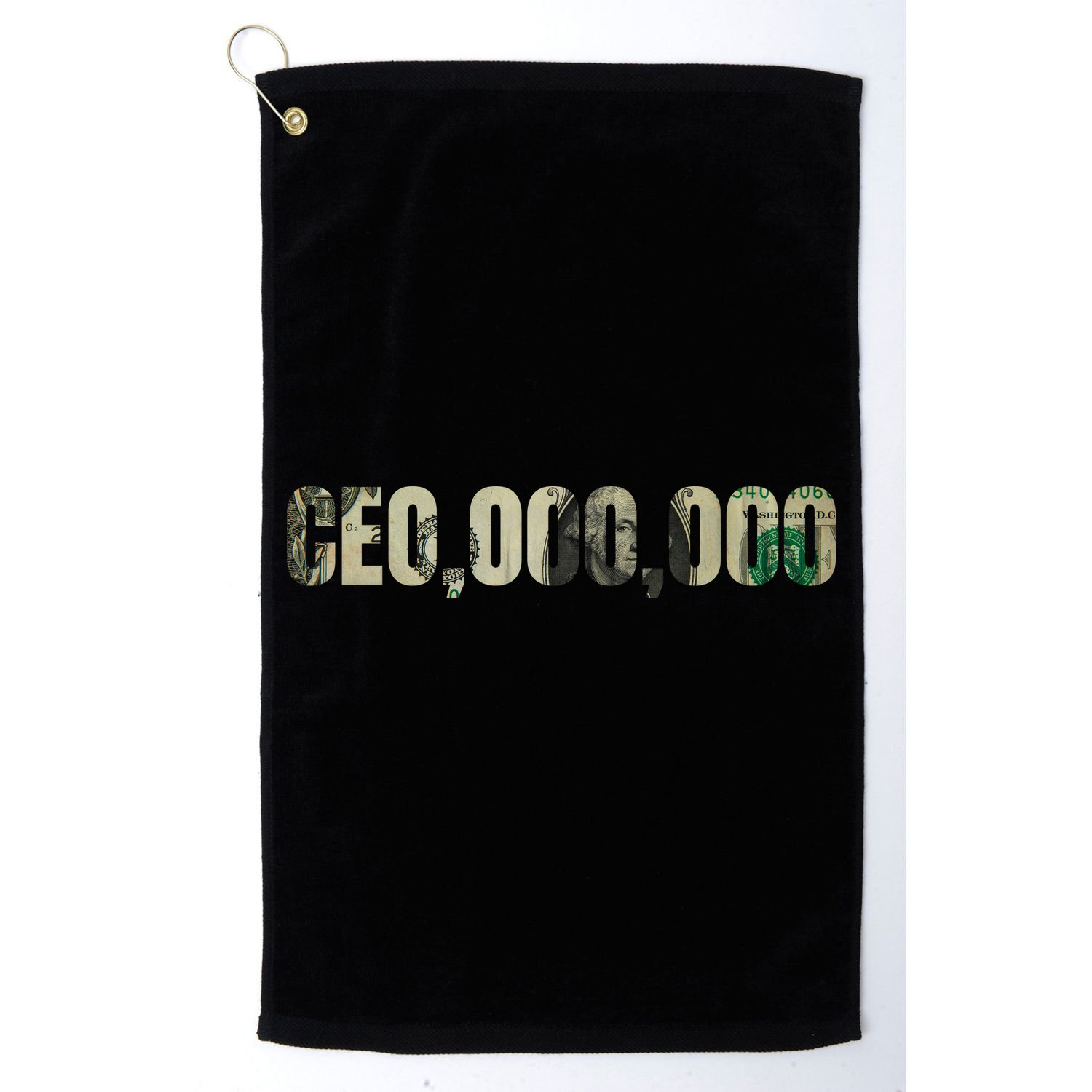 CEO Money Logo Golf Towel