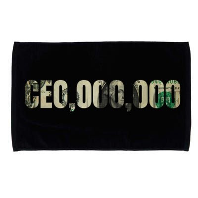 CEO Money Logo Microfiber Hand Towel