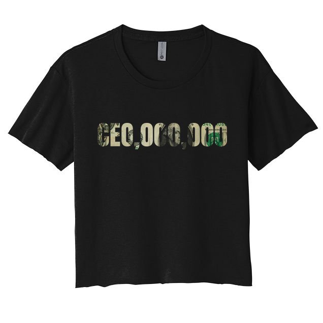 CEO Money Logo Crop Top