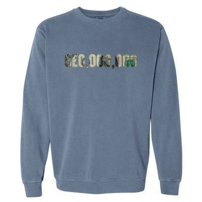 CEO Money Logo Garment-Dyed Sweatshirt