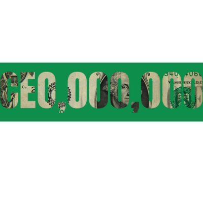 CEO Money Logo Bumper Sticker