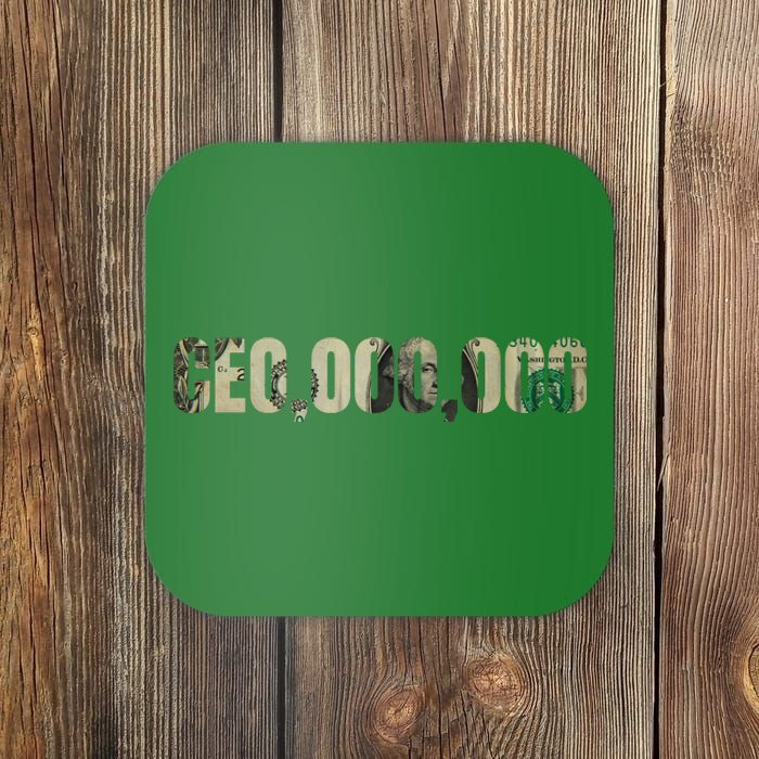 CEO Money Logo Coaster