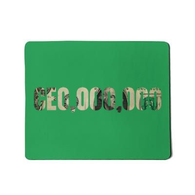 CEO Money Logo Mousepad