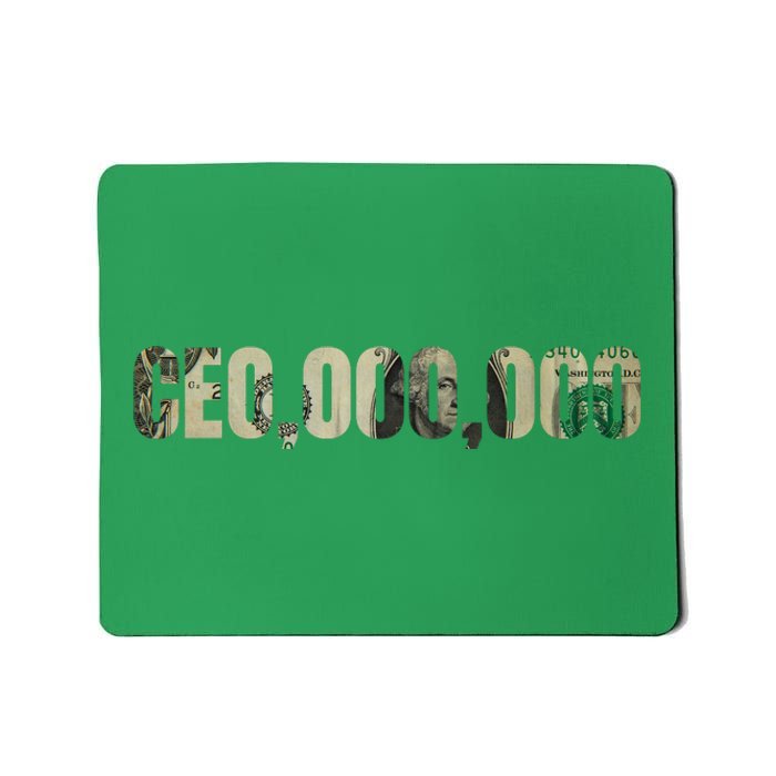 CEO Money Logo Mousepad