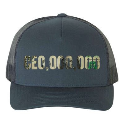 CEO Money Logo Yupoong Adult 5-Panel Trucker Hat