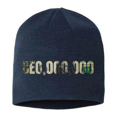 CEO Money Logo Sustainable Beanie