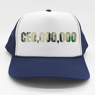 CEO Money Logo Trucker Hat