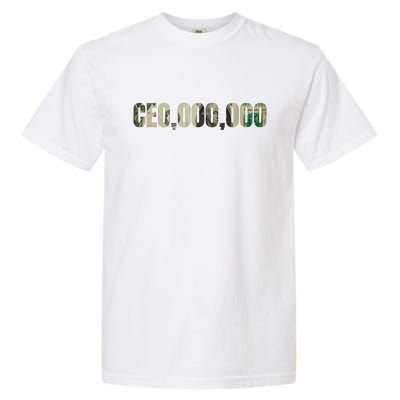 CEO Money Logo Garment-Dyed Heavyweight T-Shirt