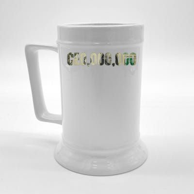 CEO Money Logo Beer Stein