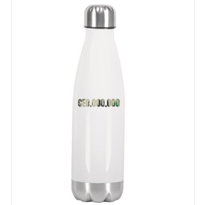 CEO Money Logo Stainless Steel Insulated Water Bottle