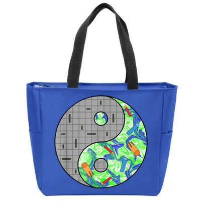 Coop772 Merch | Le YinYang Zip Tote Bag