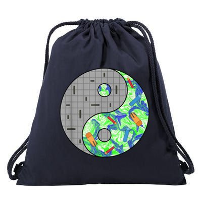 Coop772 Merch | Le YinYang Drawstring Bag