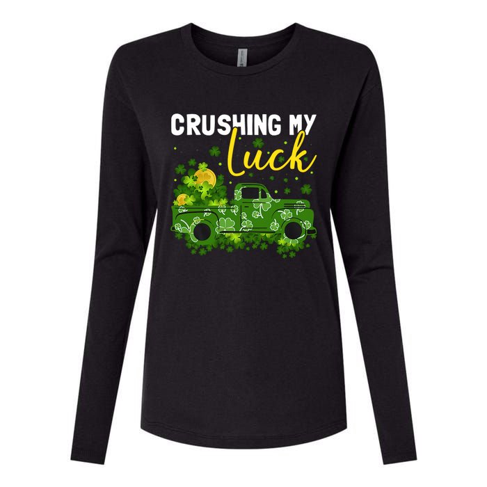 Crushing My Luck Womens Cotton Relaxed Long Sleeve T-Shirt