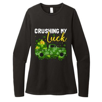 Crushing My Luck Womens CVC Long Sleeve Shirt