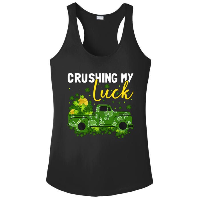 Crushing My Luck Ladies PosiCharge Competitor Racerback Tank