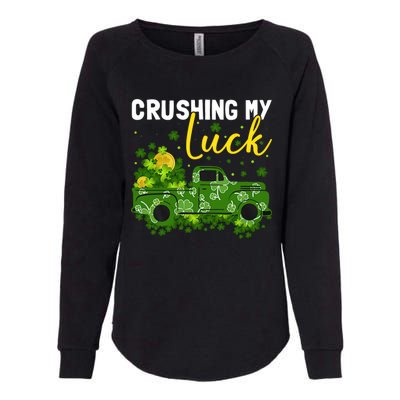 Crushing My Luck Womens California Wash Sweatshirt