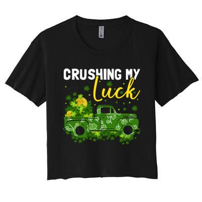 Crushing My Luck Women's Crop Top Tee