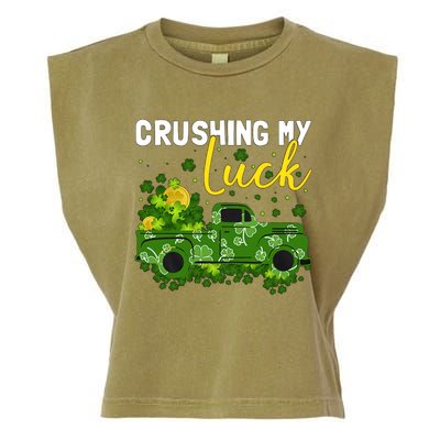 Crushing My Luck Garment-Dyed Women's Muscle Tee