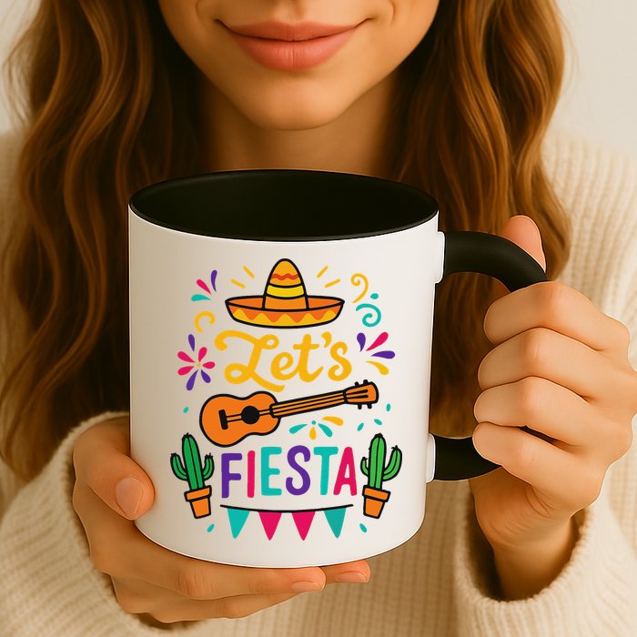 Cinco Mayo Lets Fiesta Girl Mexican Funny Squad Mug